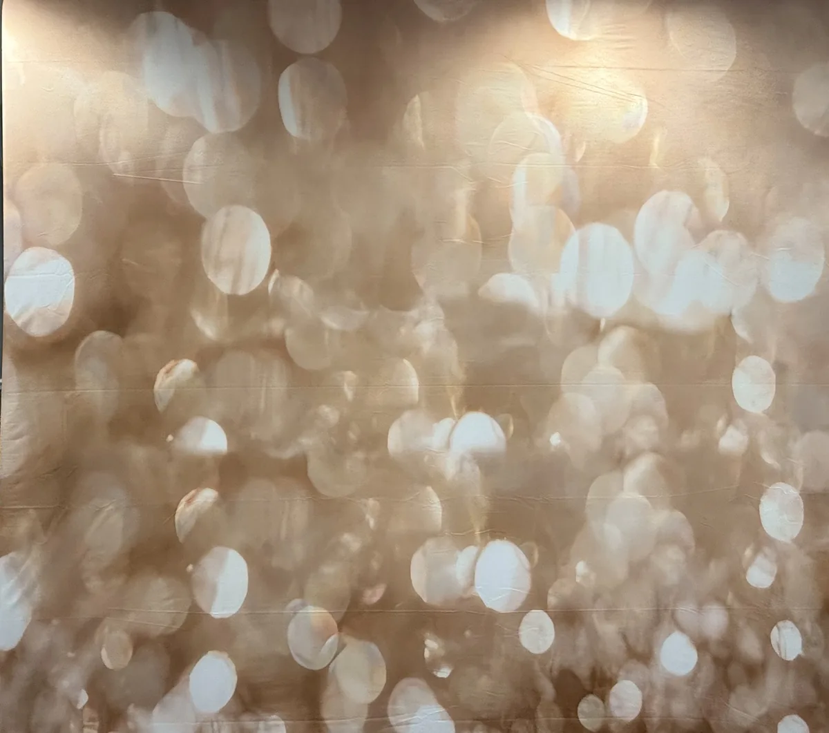 Champagne sequin shimmer backdrop